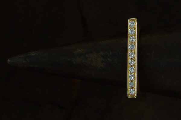 ANATOMY Ring Yellow Gold with Diamonds - Image 4